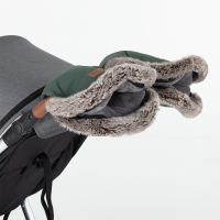 PETITE&MARS Set zimní fusak Arctic 4v1 + rukavice na kočárek Furry