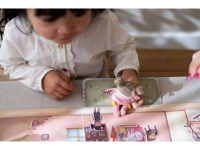 LITTLE DUTCH Knížka se samolepkami Dům Rosa