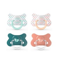 SUAVINEX | Dudlík FUSION MEMORIES fyziologický silikon +18m 2 ks