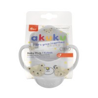 AKUKU Hrneček na učení samostatného pití, šikmý 150 ml