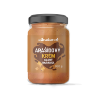ALLNATURE Arašídový krém - slaný karamel