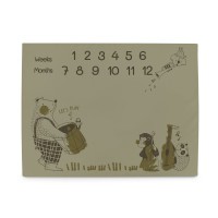 CEBA Podložka milníková na focení (92x72)