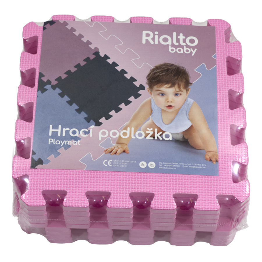 RIALTO BABY Hrací podložka puzzle 90x90 cm