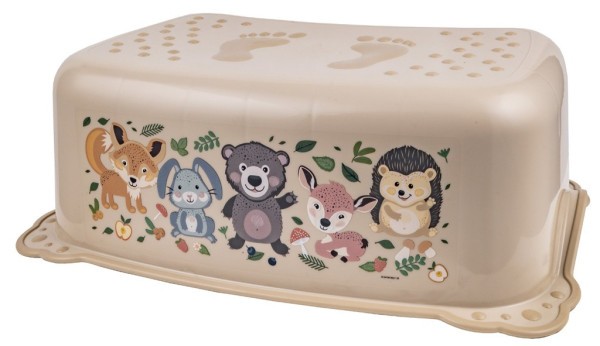 MALTEX Stupínek protiskluzový The Nature Buddies - Liška - Beige