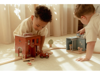 LITTLE DUTCH Hasičská stanice dřevěná