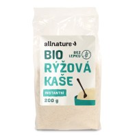 ALLNATURE Bezlepková Rýžová kaše instantní BIO 200 g