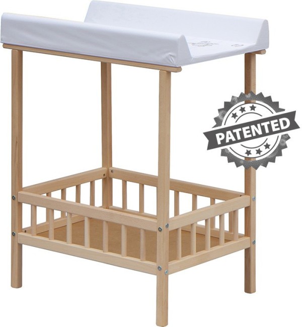 SCARLETT Přebalovací pult Pája ECO - Oslík - bílý