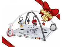 TINY LOVE Hrací deka s hrazdou čtvercová Gymini Tiny Rockers