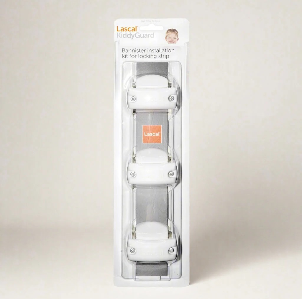 LASCAL KiddyGuard® Sada úchytů k zábradlí - záchyt.lišta k Avant / Accent