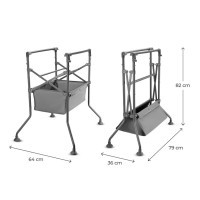 KINDERKRAFT Stolek přebalovací s vaničkou Bubbly
