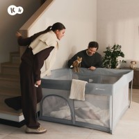 KINDERKRAFT Ohrádka pro děti skládací Ziki 100x100 cm