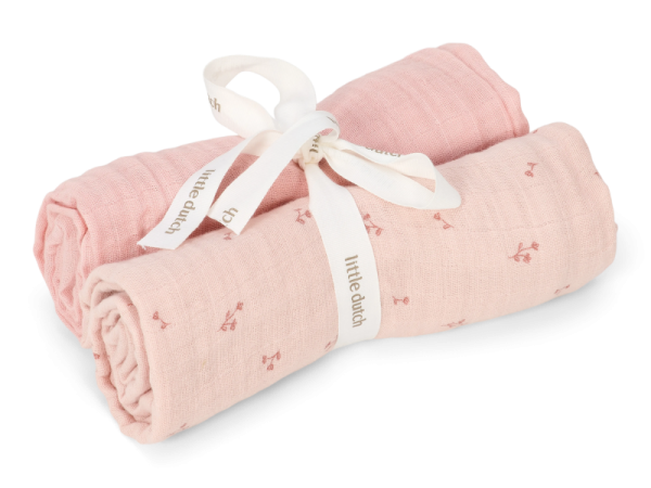 LITTLE DUTCH Pleny 70x70cm Pure - Blossom