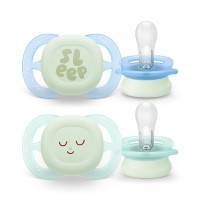 Philips AVENT Šidítko Ultrastart  noční 0-2m, 2 ks