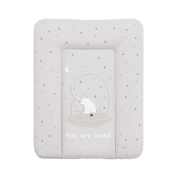 CEBA BABY Podložka přebalovací měkká malá (50x70) Basic - Polar Bears