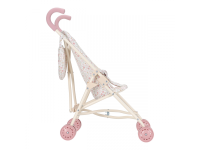 LITTLE DUTCH Kočárek pro panenky golfky skládací Soft Flowers