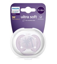 Philips AVENT Šidítko Ultrasoft Premium 0-6m, 1 ks