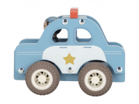LITTLE DUTCH Policejní auto dřevěné