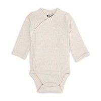 LODGER Body s dlouhým rukávem Melange Zavinovací