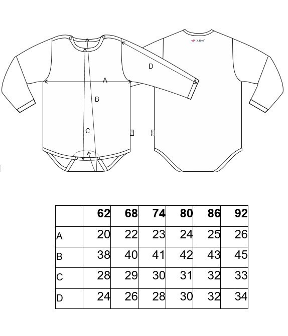 LITTLE ANGEL Body smyk obrázek Outlast® - sv.starorůžová