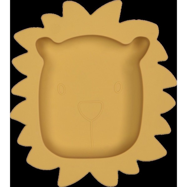 TRYCO Silikonový talířek - Lion, Honey Gold