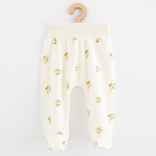 NEW BABY Kojenecké polodupačky z organické bavlny Olivy - vel. 62