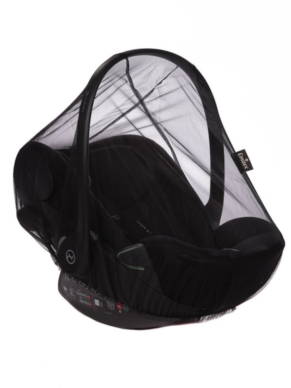 EMITEX Síť proti hmyzu na autosedačku - černá