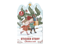 LITTLE DUTCH Sada se samolepkami Vánoční přání