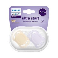 Philips AVENT Šidítko Ultrastart neutrální 0-2m