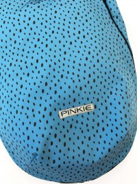 Pinkie fusak Softshell Dots Blue-slabší