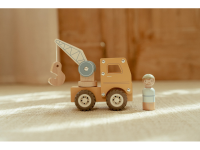 LITTLE DUTCH Autojeřáb dřevěný