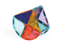 LUDI Magnetická stavebnice s auty 63 ks