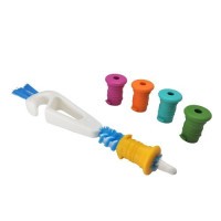 ZDRAVÁ LÁHEV Kartáč na víčka a zátky malý