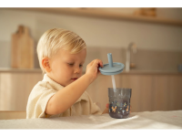 LITTLE DUTCH Kelímek s brčkem 250 ml