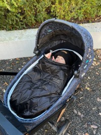 PINKIE Péřový zimní fusak Superfine Vee 0-12měs