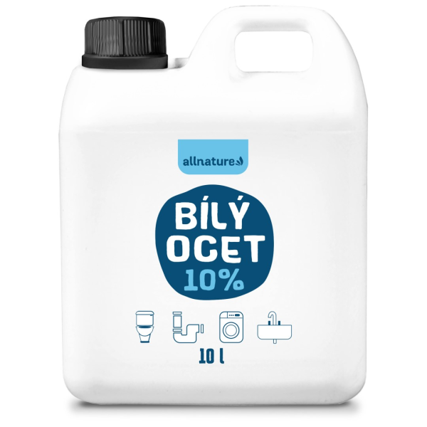 ALLNATURE Bílý ocet 10 % 10 l - 10 l