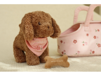 LITTLE DUTCH Pejsek plyšový Jackie v kabelce