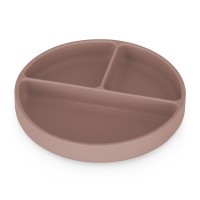 PETITE&MARS Talířek silikonový dělící kulatý Take&Match 6m+