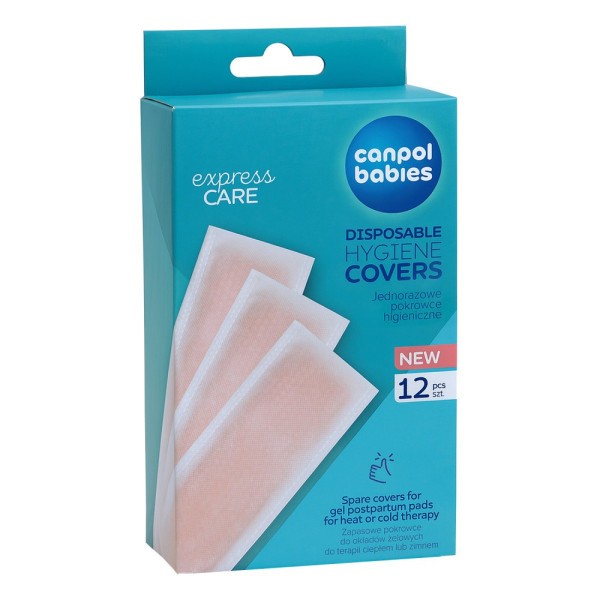 CANPOL BABIES Hygienický návlek na poporodní gelové vložky 12ks - Hygienický návlek na poporodní gelové vložky 12ks