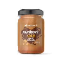 ALLNATURE Arašídový krém - slaný karamel