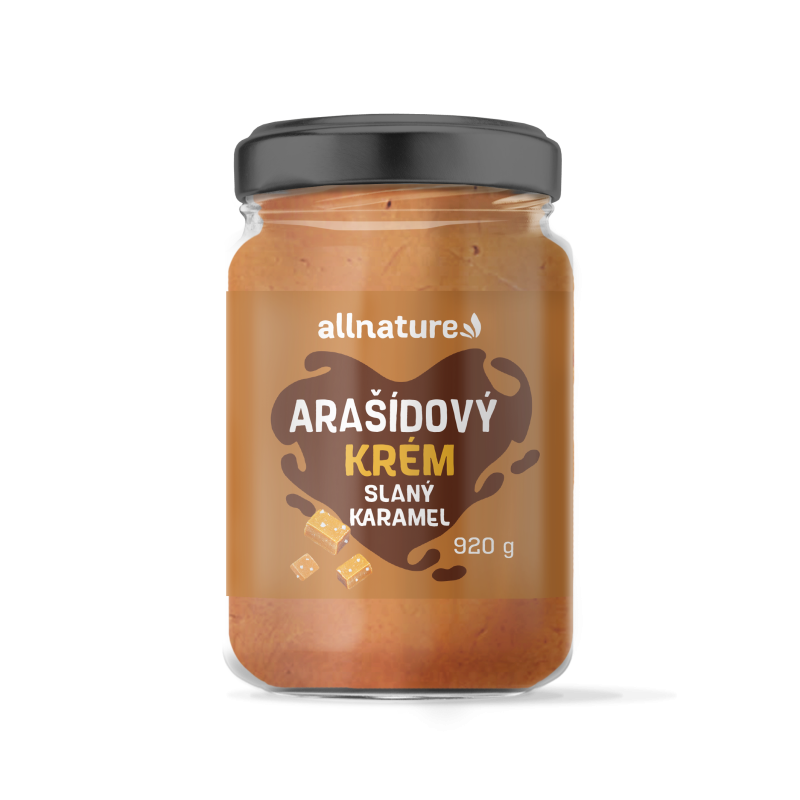 ALLNATURE Arašídový krém - slaný karamel