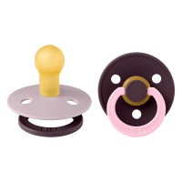 BIBS STUDIO Colour Fusion dudlíky z přírodního kaučuku 2ks – vel. 1