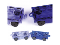 LUDI Magnetická stavebnice s auty 63 ks