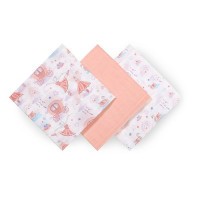 BABYONO Pleny mušelínové Super soft 3 ks