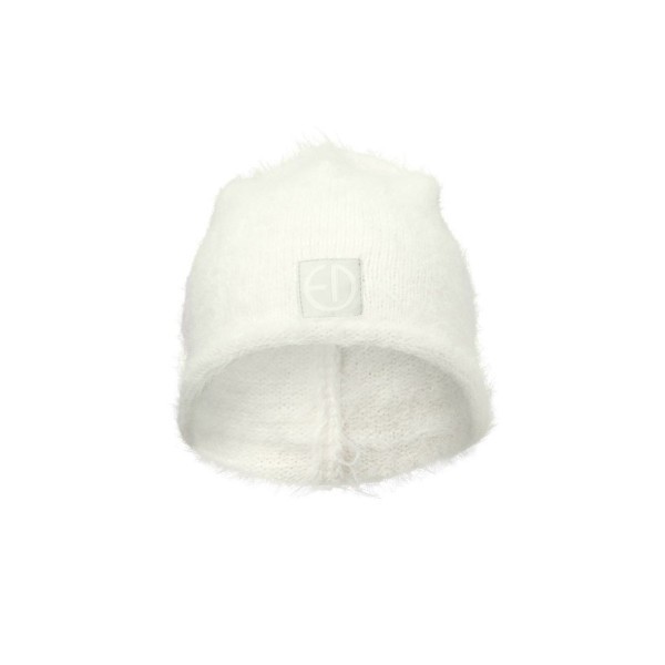 ELODIE DETAILS Furry Knit Beanies - Vanilla White, 3-100 let