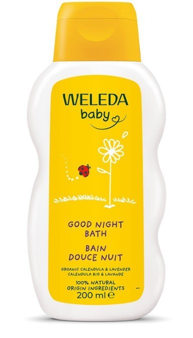 WELEDA Baby Měsíčková koupel na dobrou noc - 200 ml