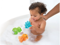 INFANTINO Zvířátka do koupele šroubovací 3 ks
