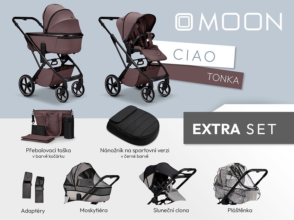 MOON CIAO EXTRA set - Tonka