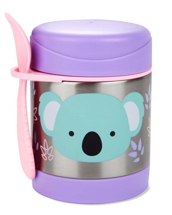 SKIP HOP Zoo Termoska na jídlo se lžičkou/vidličkou 325 ml, 3r+ - Koala 325 ml, 3r+
