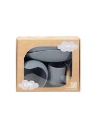 MOMI Silikonový jídelní set AMI