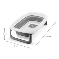 KINDERKRAFT Stolek přebalovací s vaničkou Bubbly